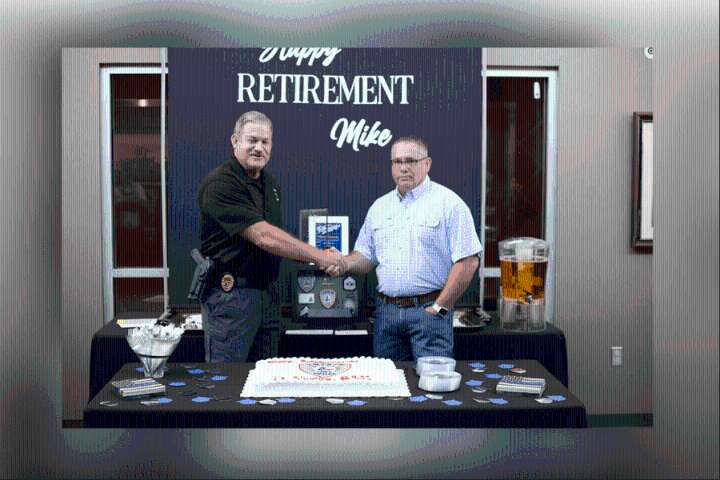 Lt. Mike Shurley retires after 30 years serving Lufkin community