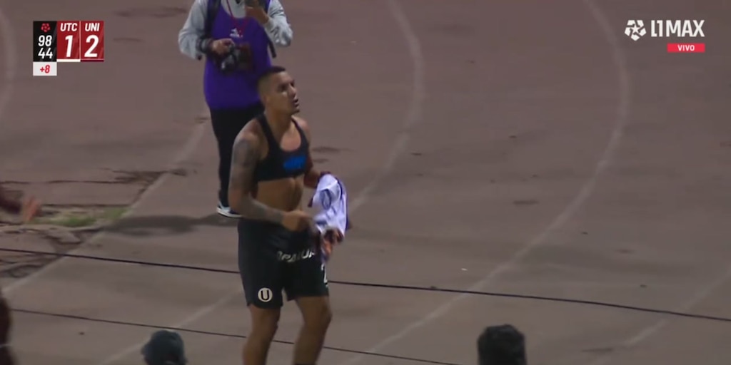 Golazo agónico de Alex Valera para su doblete y triunfo de Universitario vs UTC por Liga 1 2025
