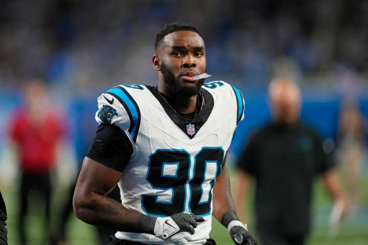 Former Panthers LB arrested, accused of assaulting ex