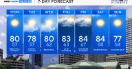 Beautiful weather continues into Labor Day evening across Maryland