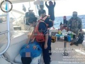 Marina atiende emergencia médica en embarcación en costas de Yucatán