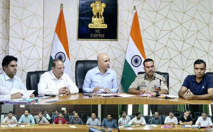 NCORD meeting: DC Kishtwar reviews drug control measures