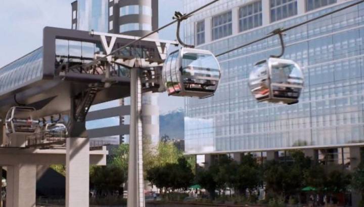 Construcción de Teleférico Bicentenario tiene un 40% de avance