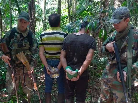 Guardaparques detuvieron a cazadores furtivos en el Parque Urugua