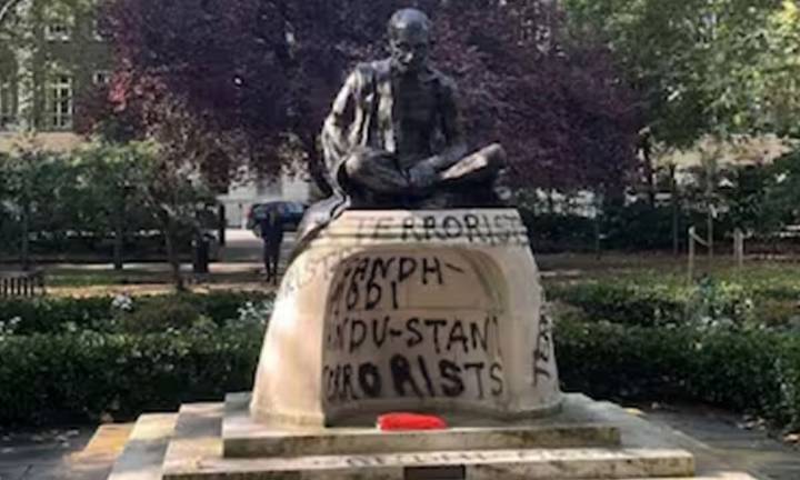 Mahatma Gandhi Statue Vandalized In London Days Before Birth Anniversary, India Condemns 'Shameful Act'
