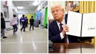 Sindicatos de profesores demandaron a Trump por redadas en escuelas