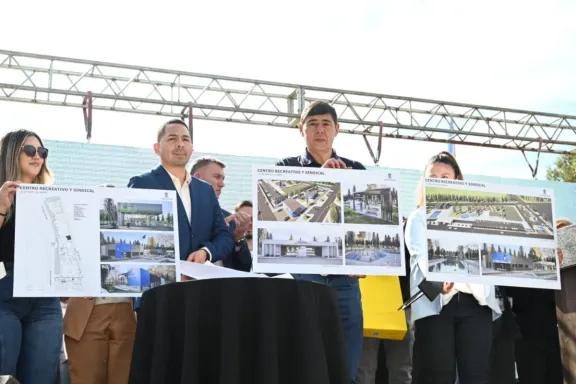 Rucci anunció un centro recreativo y sindical en 25 de Mayo con servicios de salud y farmacia