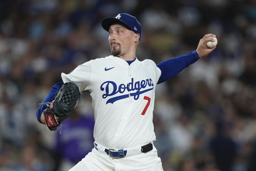 Blake Snell domina con 11 ponches y Dodgers arrollan 9