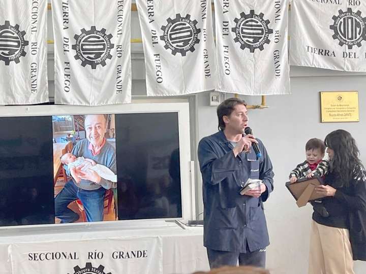 La UOM brindó un reconocimiento a Ricardo Zárate