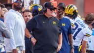 Michigan’s Biff Poggi drops hilarious ‘hospital’ plan after Nebraska win