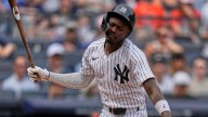Yankees' Jazz Chisholm Jr. appears to be OK after being hit by pitch