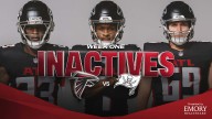 Atlanta Falcons Week 1 inactives vs. Tampa Bay Buccaneers