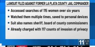 Former Colorado jail commander sued for alleged viewing of female inmates’ strip search videos