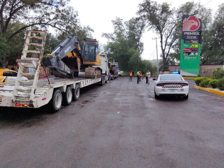 Lluvias en Hidalgo dejan derrumbe en Chapulhuacán