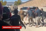 Sickening footage shows Charlie Kirk being rushed away after being shot (Video)