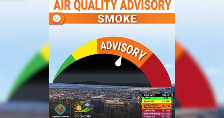 Smoke Advisory issued Thursday and Friday for Clark County