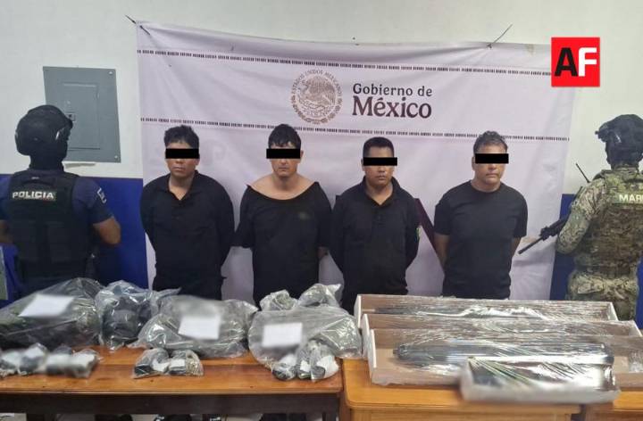 Detienen a cuatro hombres y liberan a dos personas privadas de la libertad en Colima: Gabinete de Seguridad