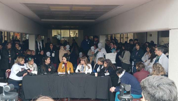 El Gobierno nacional denunció penalmente a Futurock por la transmisión en vivo desde el Garrahan