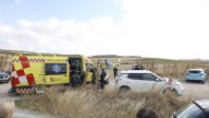 Intenta asesinar a su expareja quemándola viva dentro del coche en el polígono de Cuéllar