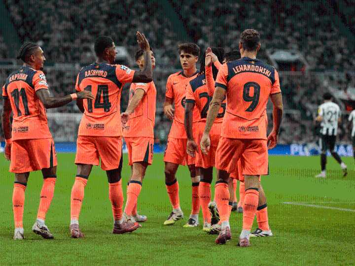Con doblete del Inglés Marcus Rasnford Barcelona comenzó la Champions League con triunfo ante Newcastle 2
