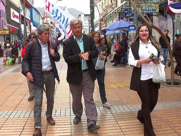 Harold Mayne-Nycholls inicio de manera oficial su campaña presidencial