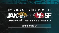 Where to Watch: Jaguars vs. 49ers, Week 4 of 2025 NFL Season