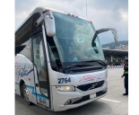 Ingresan autobuses con normalistas de Ayotzinapa, por la caseta México