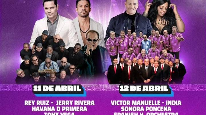 Arena CDMX vibrará con los grandes de la salsa en abril de 2026