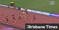 Jefferson-Wooden completes sprint double