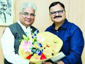 Javed Rana meets Union Forest Minister, seeks greater Centre