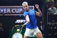 Tennis-Fritz blitzes Alcaraz as Team World take big lead in Laver Cup