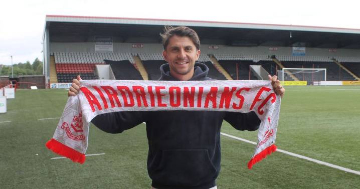Airdrie return reunites Charlie Telfer with mentor as he admits surprise at Rhys McCabe exit