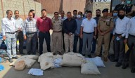 ANTF Kashmir, Shopian Police conduct destruction of seized narcotics at Lassipora