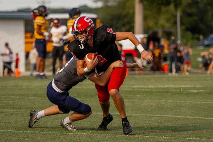 High school football: Huge game by Woolf has South fans howling