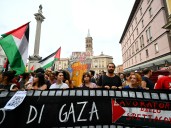 The Italian people made us smile in Gaza