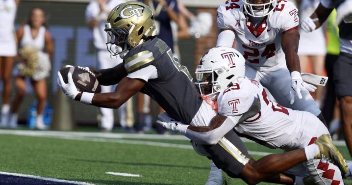 No. 18 Georgia Tech beats Temple 45