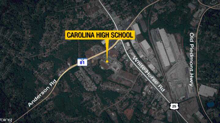 Greenville County school locked down after report of a gun on campus