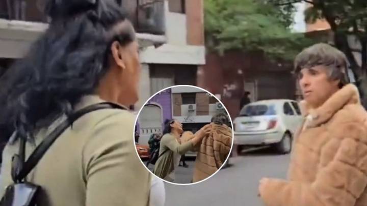 Impresionante agresión a Robertito Funes Urgarte mientras transmitía en vivo