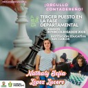 Nathaly Sofía López se lució en ajedrez de Juegos Intercolegiados en Nariño