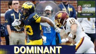 WOLVERINES POSTCAST: DOMINANT! Michigan Wolverines BLOW OUT Central Michigan Chippewas 63