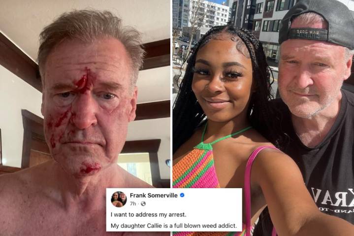 Disgraced ex-anchor arrested for fourth time in 5 years after allegedly assaulting his 'weed addict' daughter during argument