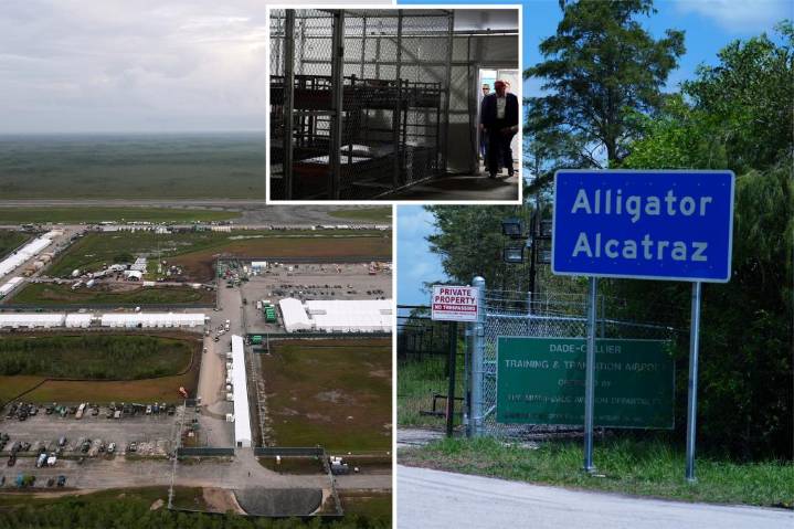 Federal appeals court blocks closure and dismantling of ‘Alligator Alcatraz’ 