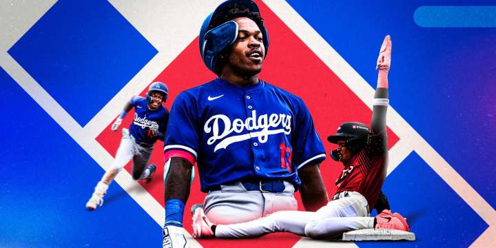 Dodgers prospect Kendall George chasing 100 steal season