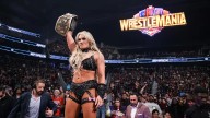 WWE star Tiffany Stratton wears tight pink workout outfit, shows off muscles