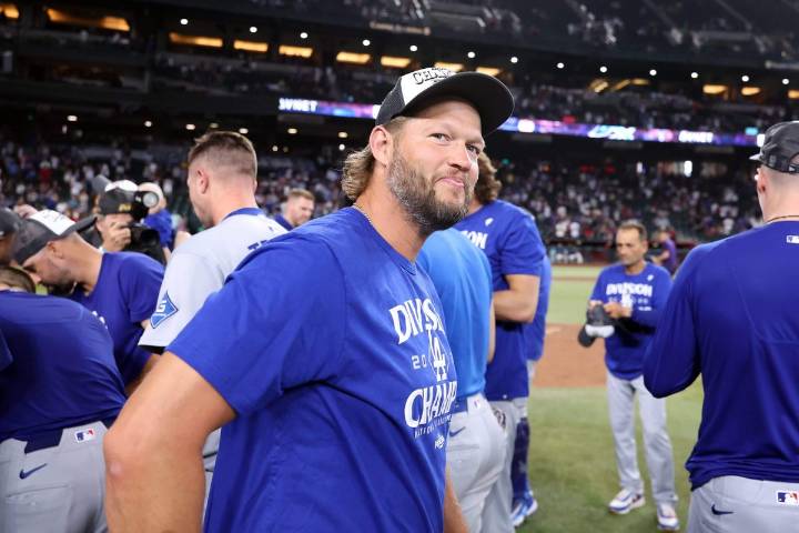 Dodgers, Clayton Kershaw party once more after NL West clinch: 'Best feeling in the world'