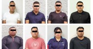 Caen ocho por secuestro exprés; tres son policías
