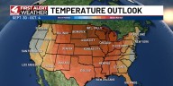 Sunshine and above average temperatures will continue to the extended forecast