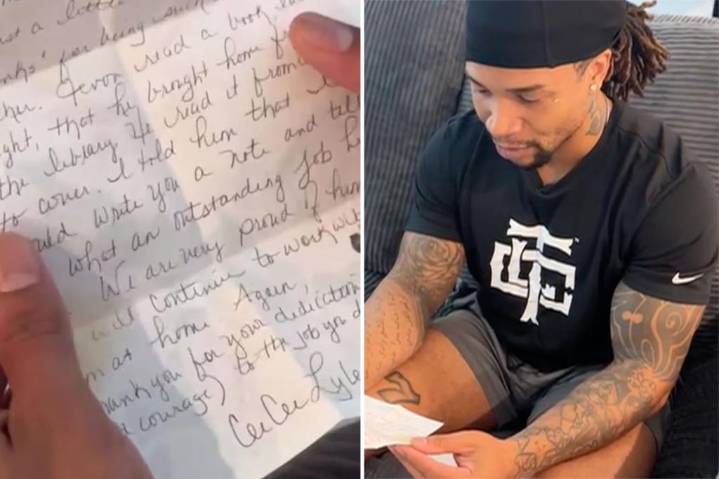 New dad receives 24-year-old letter penned by his hero flight attendant mom shortly before she was killed on 9/11