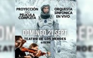 Interstellar con orquesta sinfónica llega al Teatro de los Héroes