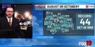 Dry stretch continues with near-record cold Monday morning